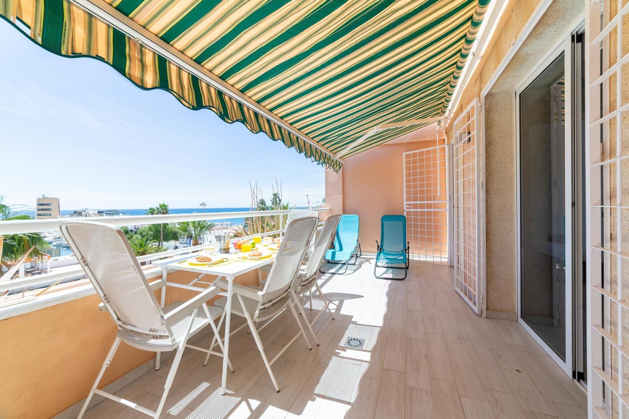 Trendyhomes Puerto - Vistas Al Mar, Parking Incluido, Playa A Un Paso Aguadulce  Szoba fotó